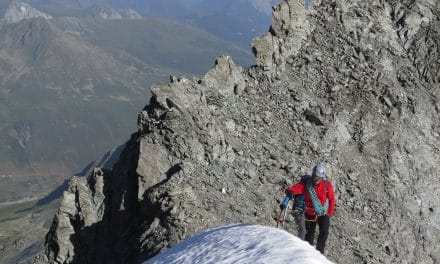 Valais: arête Tseudet au Mont Vélan