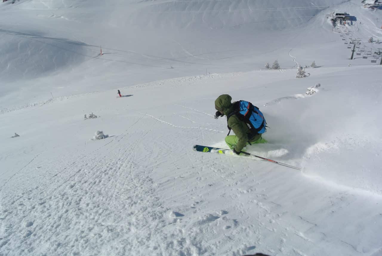 Ski Pyrenees Baqueira Olivier.