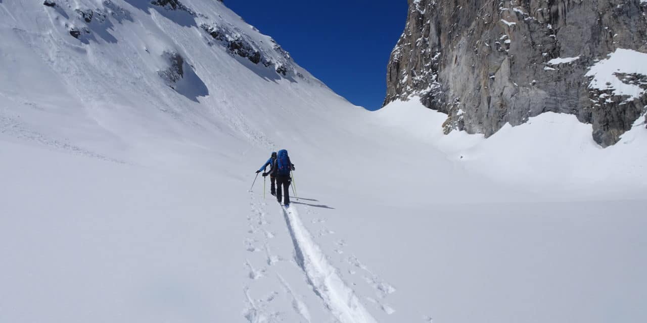 La traversée des Alpes en ski ; une longue histoire par étape !  De Courmayeur à Pralognan-la-Vanoise