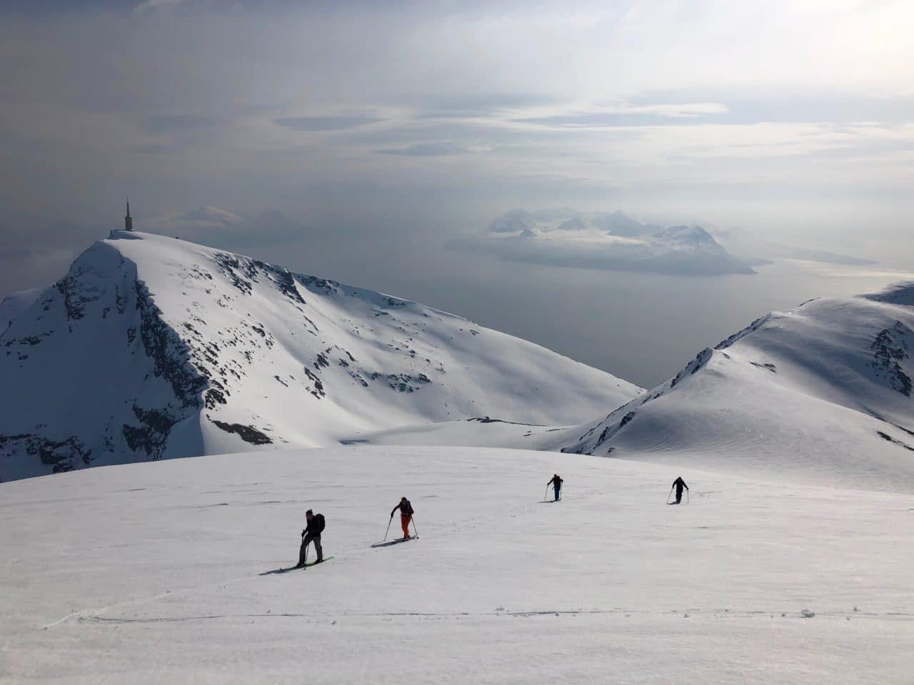 Ski rando voile Alpes de Lyngen et Troms, Norvège avec Philippe Mailhot