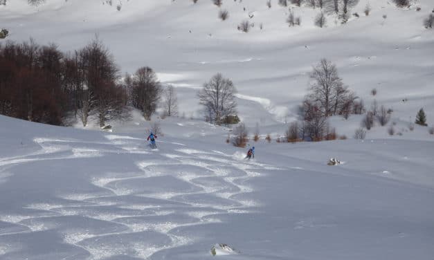 Kosovo : Grand ski dans le massif de Sharr