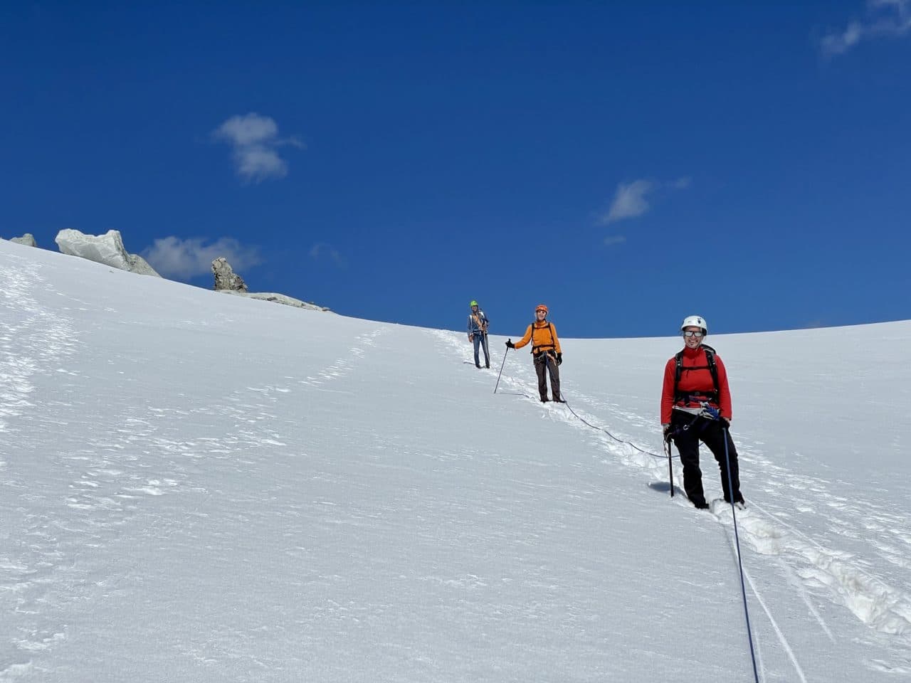 Tsalion, Aiguille de la Tsa et Zinalrothorn avec Yann Nussbaumer guide de montagne chez Helyum