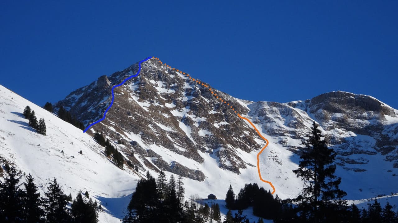 Vanil de l'Ecri, topo ski helyum.ch