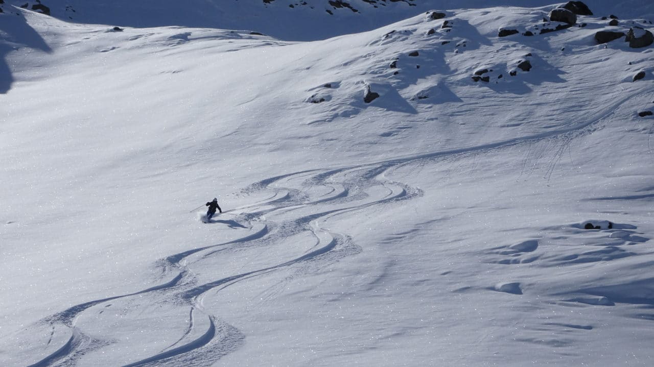 Helyum.ch Beau ski en Haute Maurienne. 