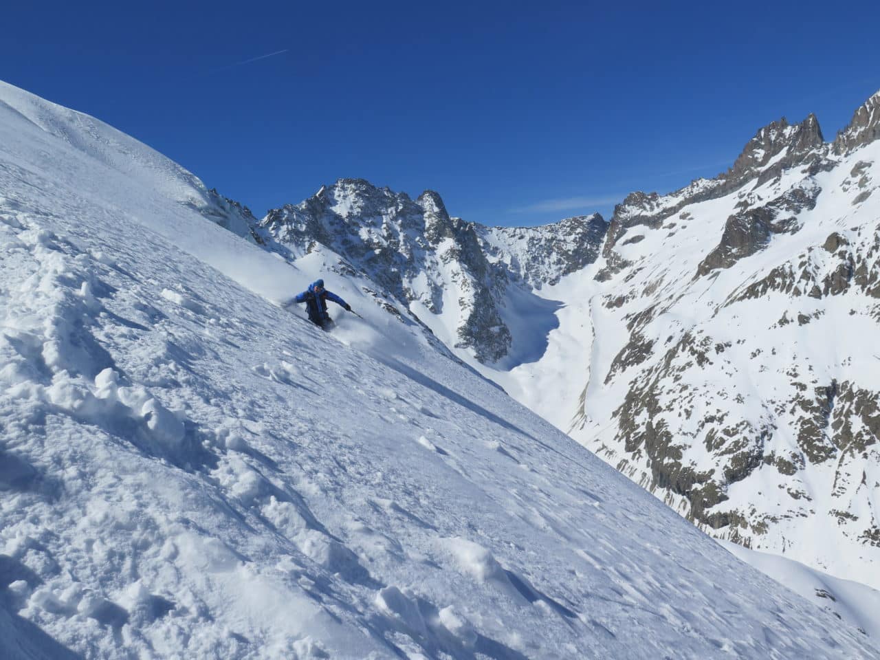 Xavier Carrard 30 ans de guide Ecrins ski magique