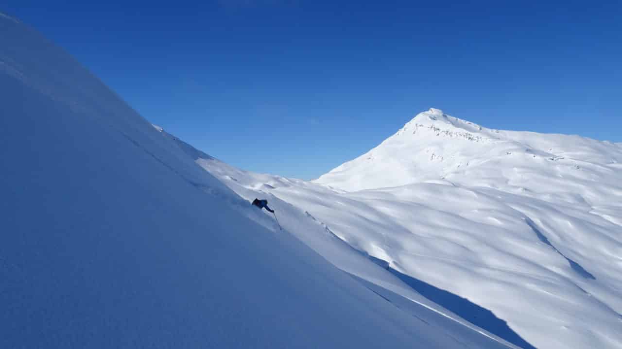 Carrard Xavier 30 ans de guide de montagne Safiental grand ski