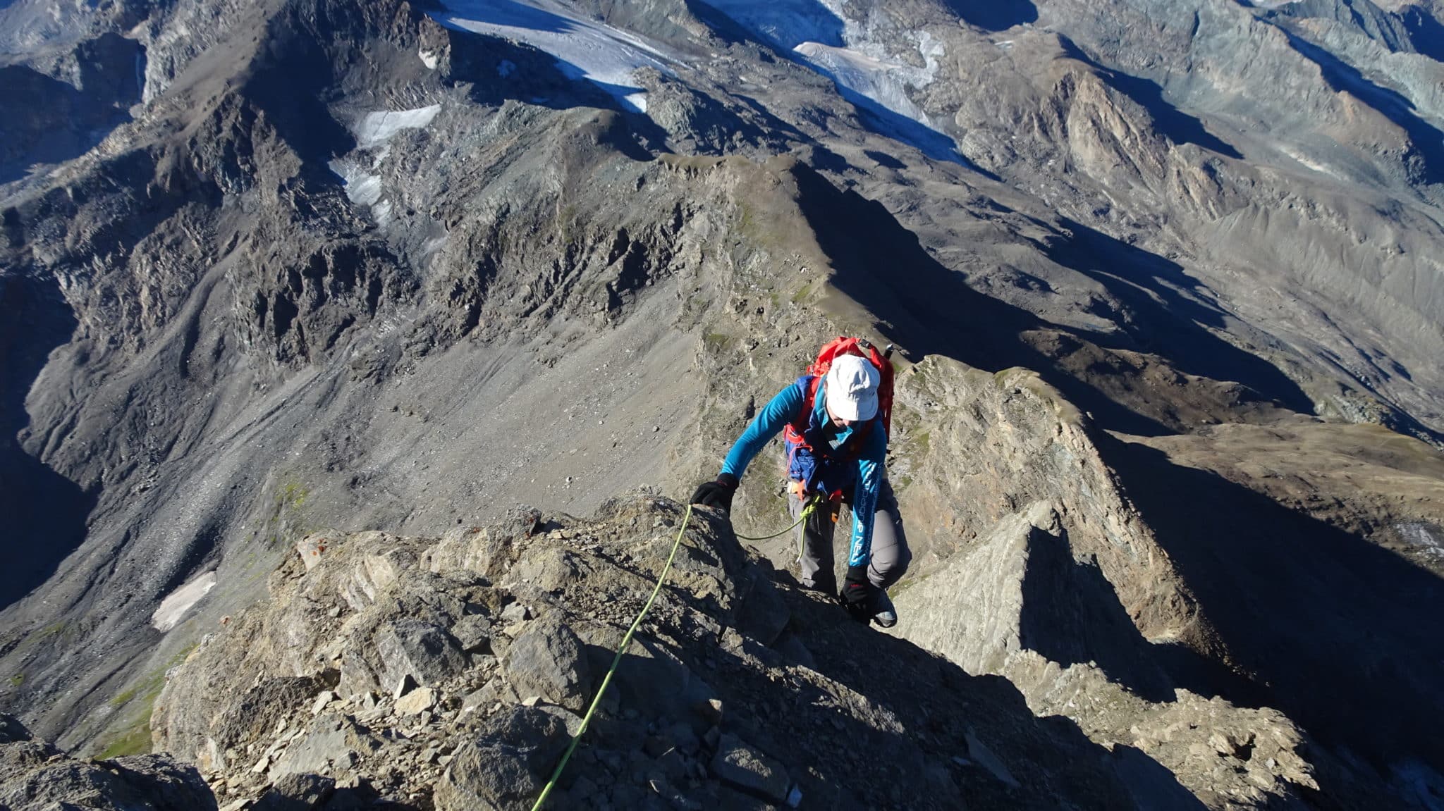 Arete sud de la Galice Helyum.ch ambiance