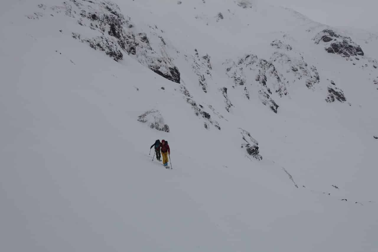 Kosovo ski randonnée helyum.ch mauvais temps