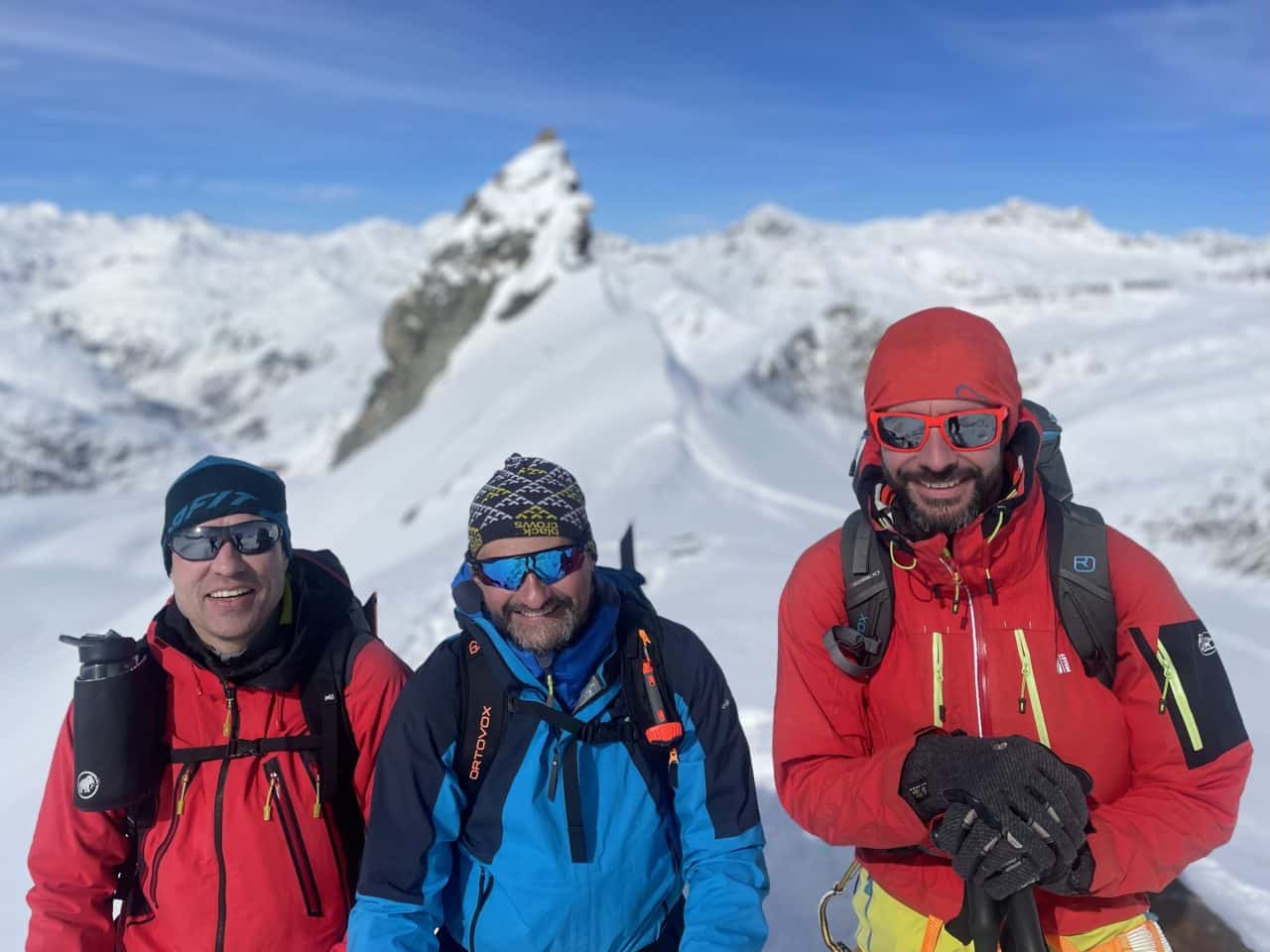 Traversée Carro Evettes et Albaron avec Yann Nussbaumer guide de montagne chez Helyum