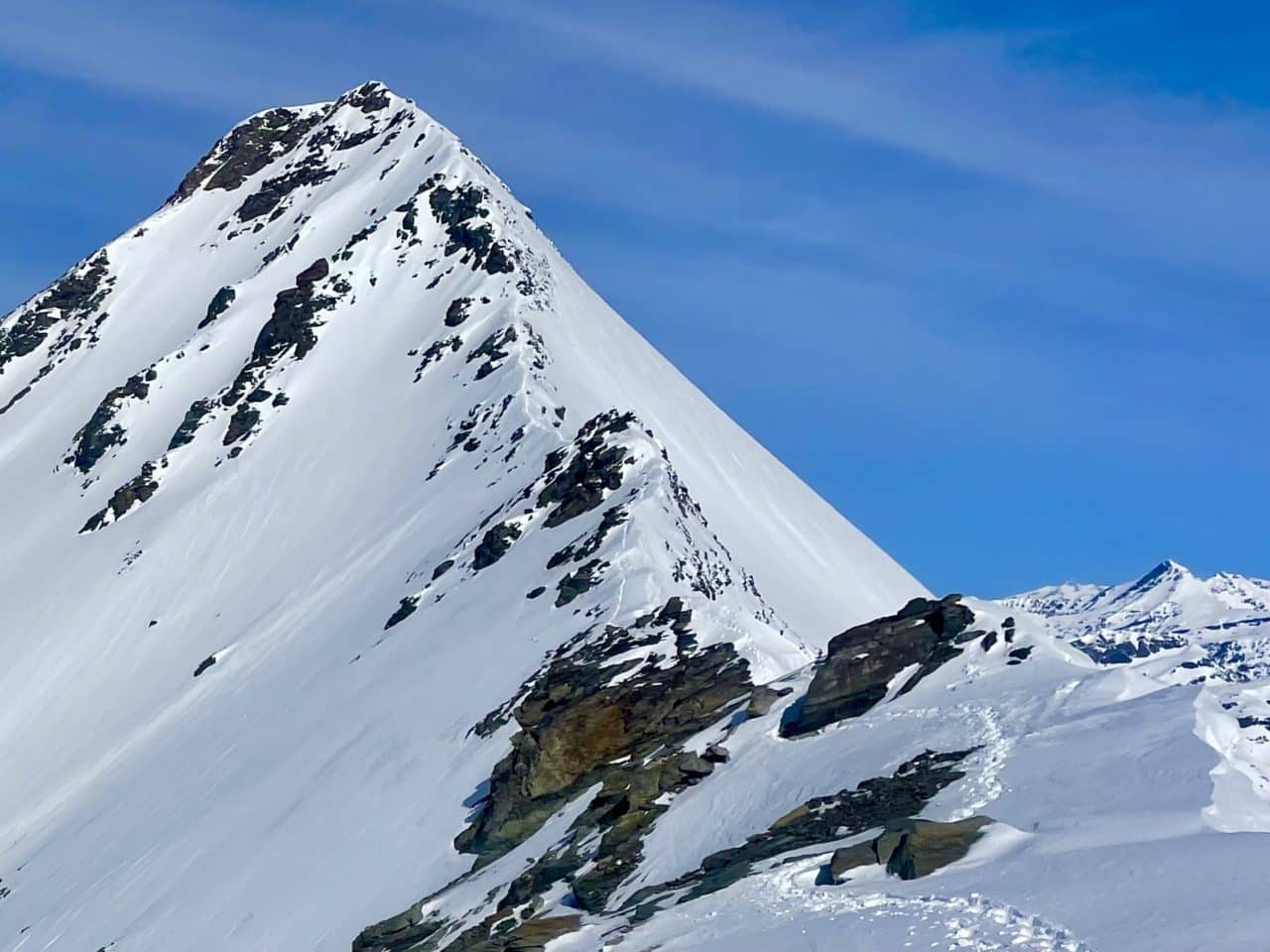 Traversée Carro Evettes et Albaron avec Yann Nussbaumer guide de montagne chez Helyum