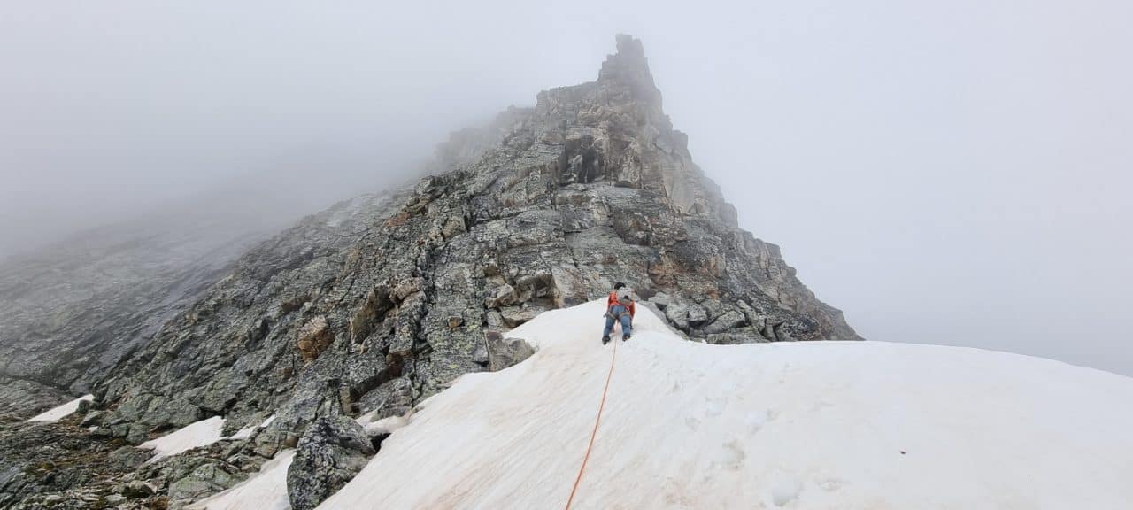 Helyum.ch eperon nord est grande gliere sous le dernier ressaut