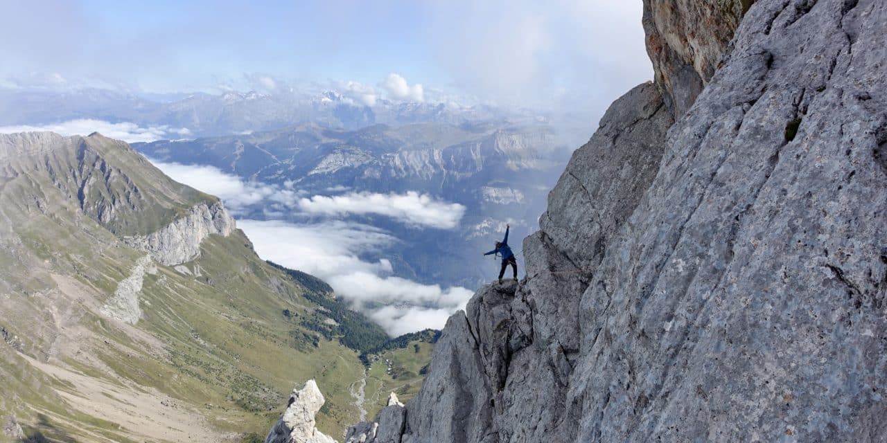 Arête du Doigt à La Pointe Percée