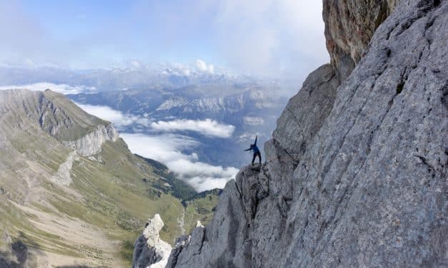 Arête du Doigt à La Pointe Percée