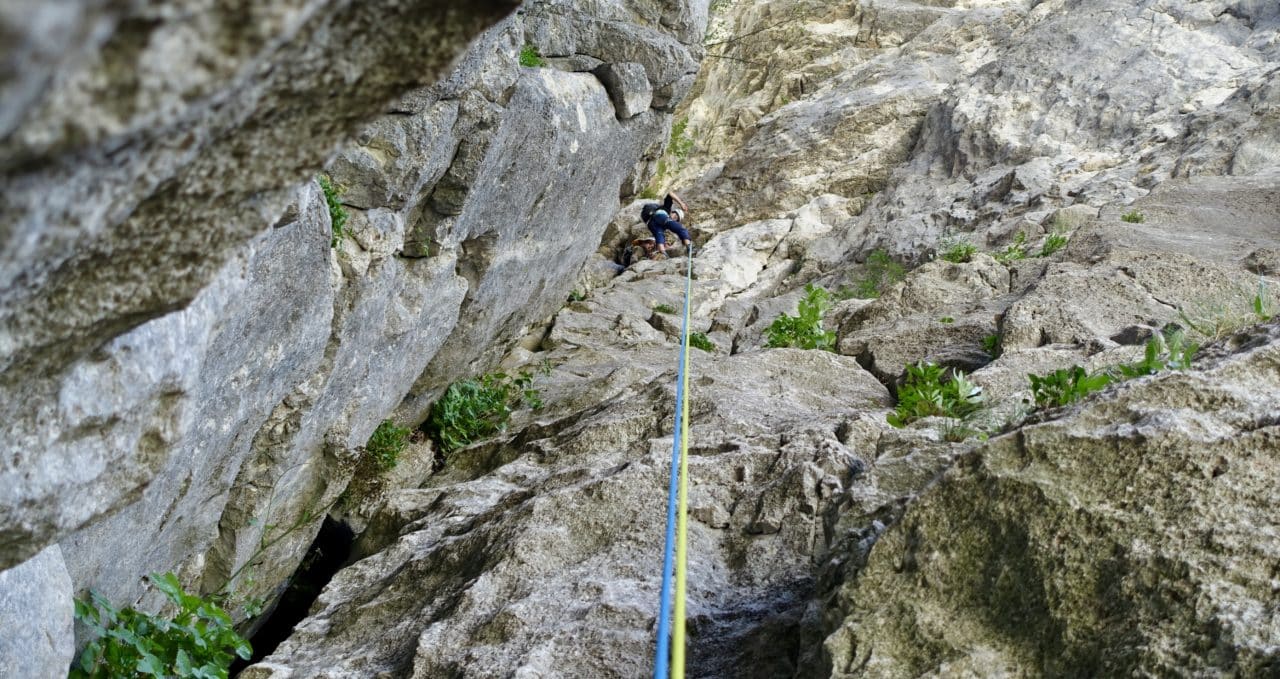 Helyum.ch Petite cournouse voie du gendarme, rappels