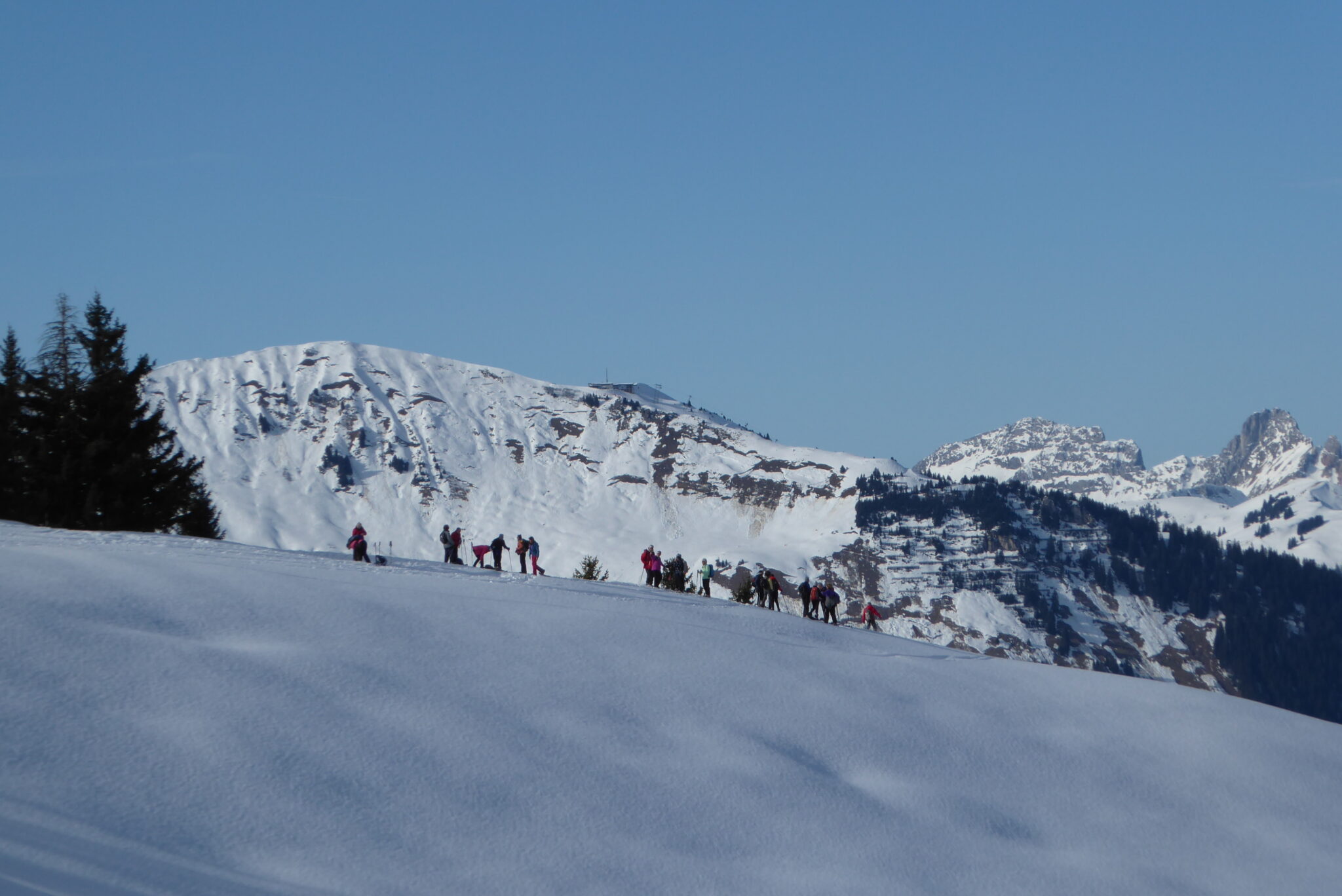 <span style="font-size:1.5em;"> RAQUETTE</span><br/> Randonnées Hivernales à la Lenk<br/> /// 13-14 Mars 2025 /// <br/><span style="color: #b0cc00;"> Places Disponibles </span>