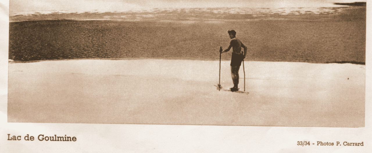 Photo lac Goulmine ski en Algérie Carrard Pierre Helyum.ch