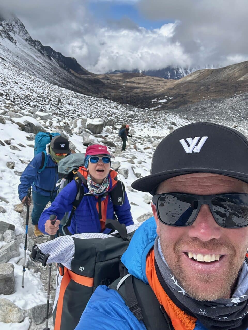 Nepal Lobuche-est avec Jérôme Gottofrey guide chez Helyum