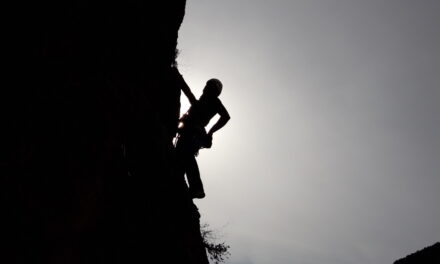 Le Verdon, en appesenteur le temps de l’ascension.