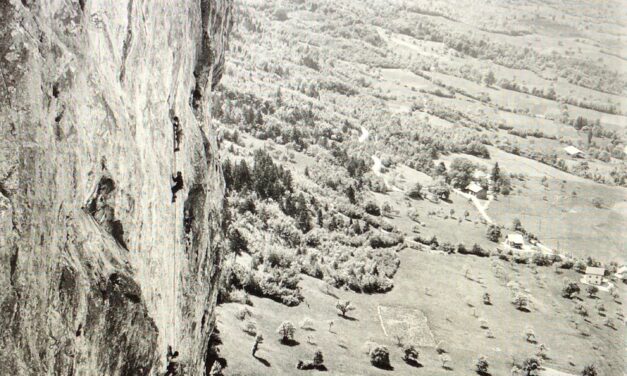 Le Salève : 1950 – 1960 ; Un des berceaux de l’escalade moderne.