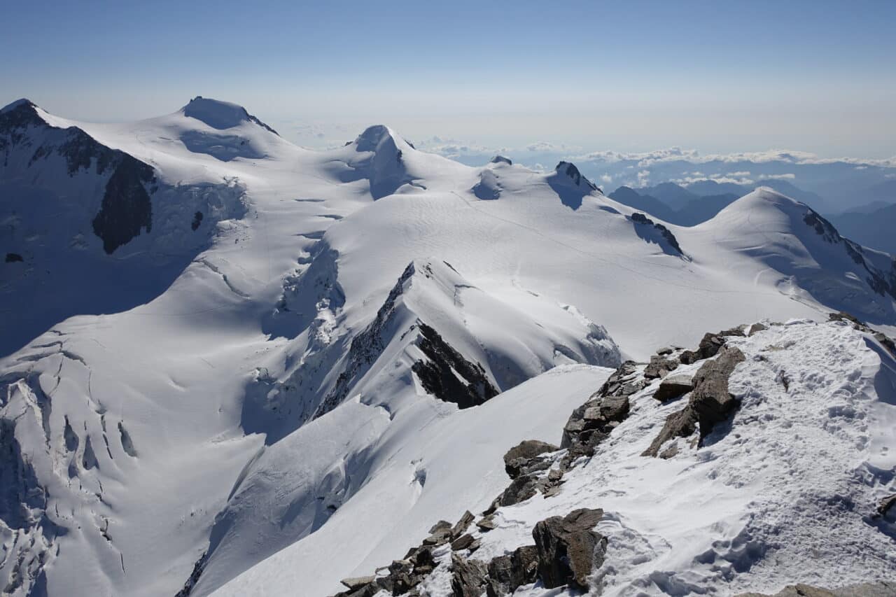 Helyum.ch Traversée du Lyskamm Descente