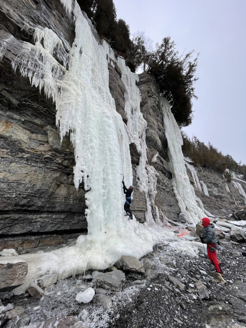 Helyum Alexandre Gal Cascade de glace Québec