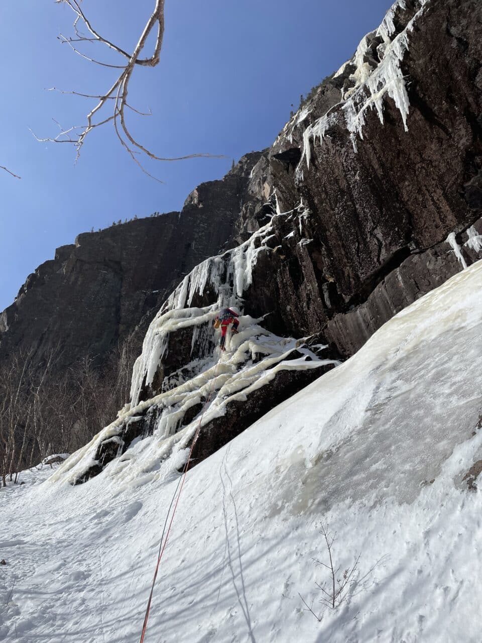 Helyum Alexandre Gal Cascade de glace Québec