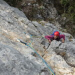 Presles ; Stage longues voies au début de l’automne.
