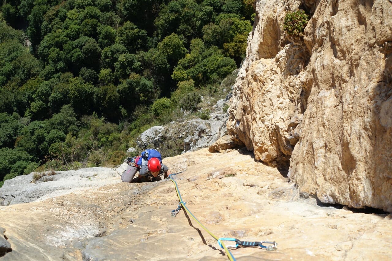 Helyum.ch Presles stage longue voie Nid d'Aigle