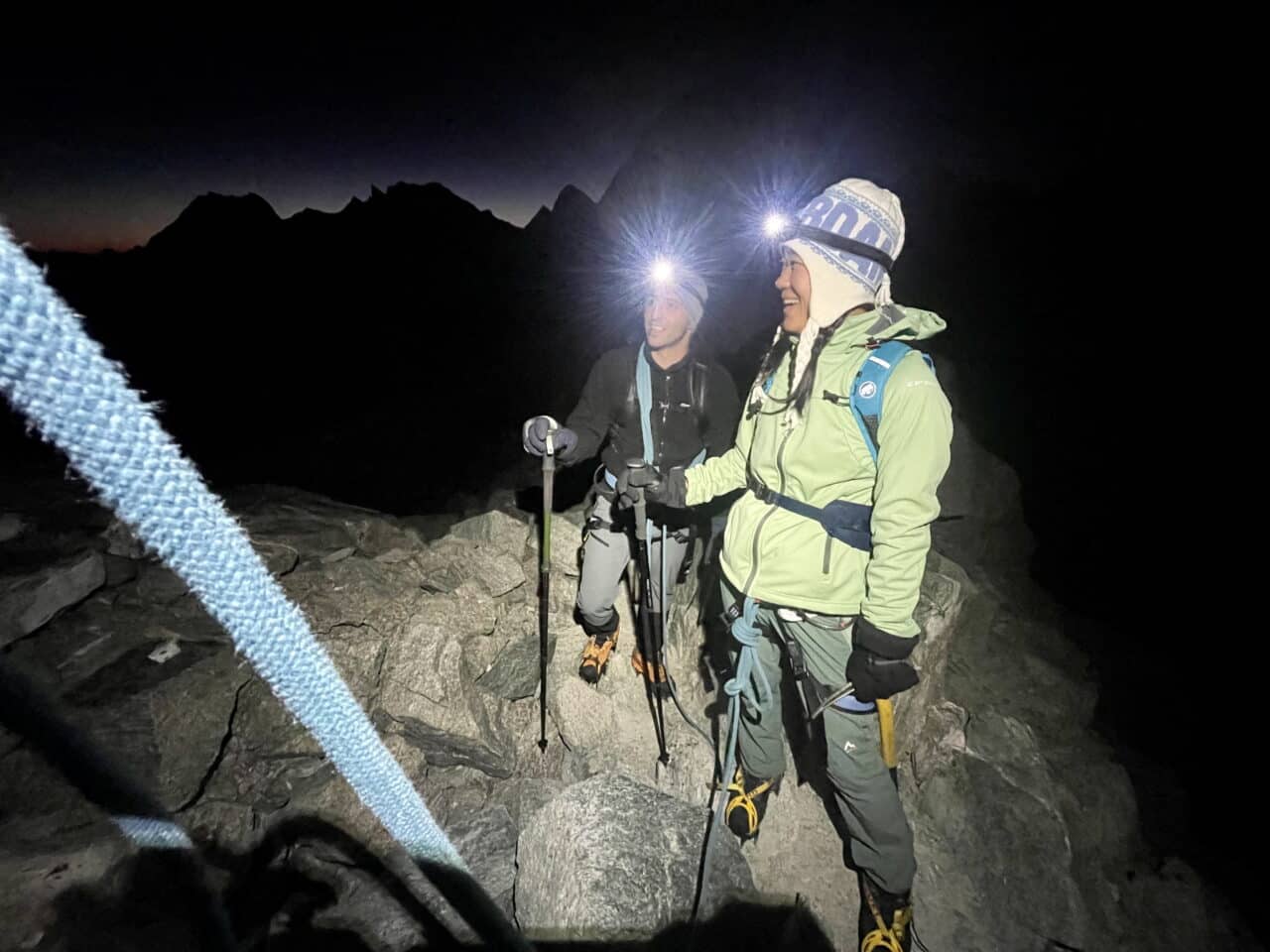 Découverte de l'alpinisme à Arolla avec Yann Nussbaumer et Mathilde Oeuvrard