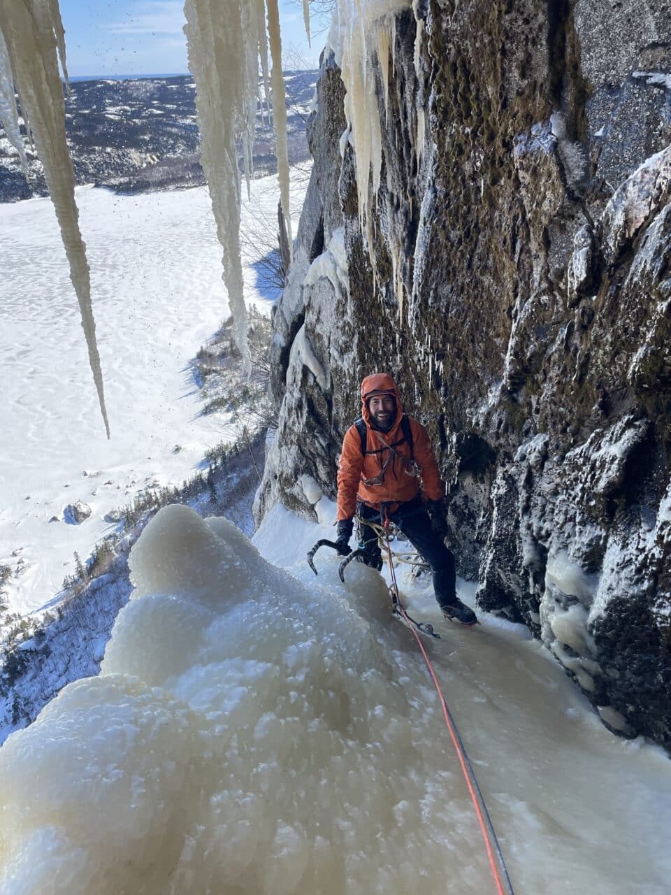 Helyum Alexandre Gal Cascade de glace Québec