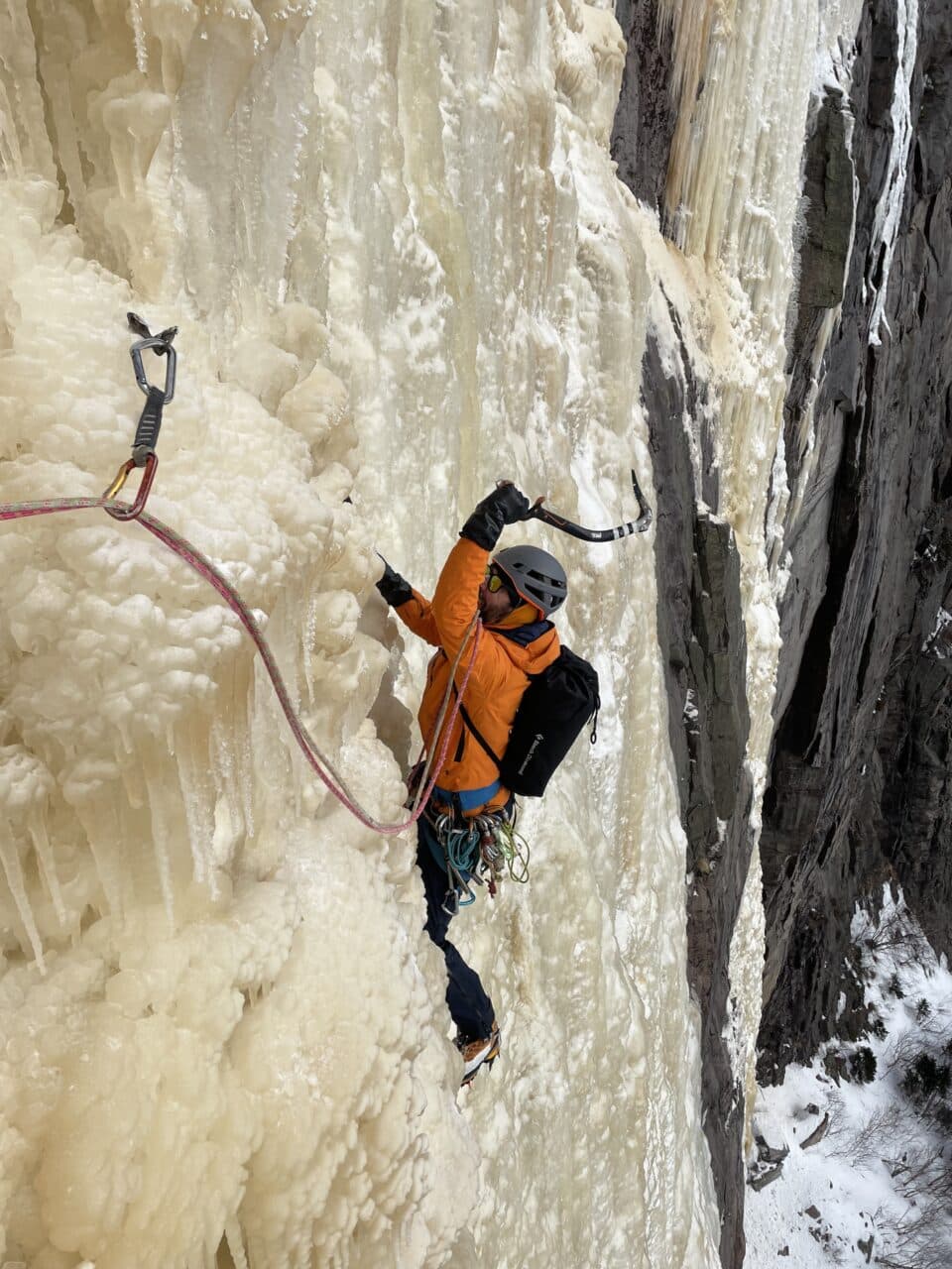 Helyum Alexandre Gal Cascade de glace Québec
