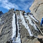 Arête Nord du Weissmies en images
