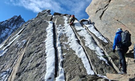Arête Nord du Weissmies en images