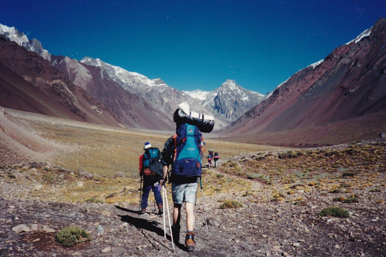 Aconcagua Helyum.ch Xavier Carrard expedition de 1995