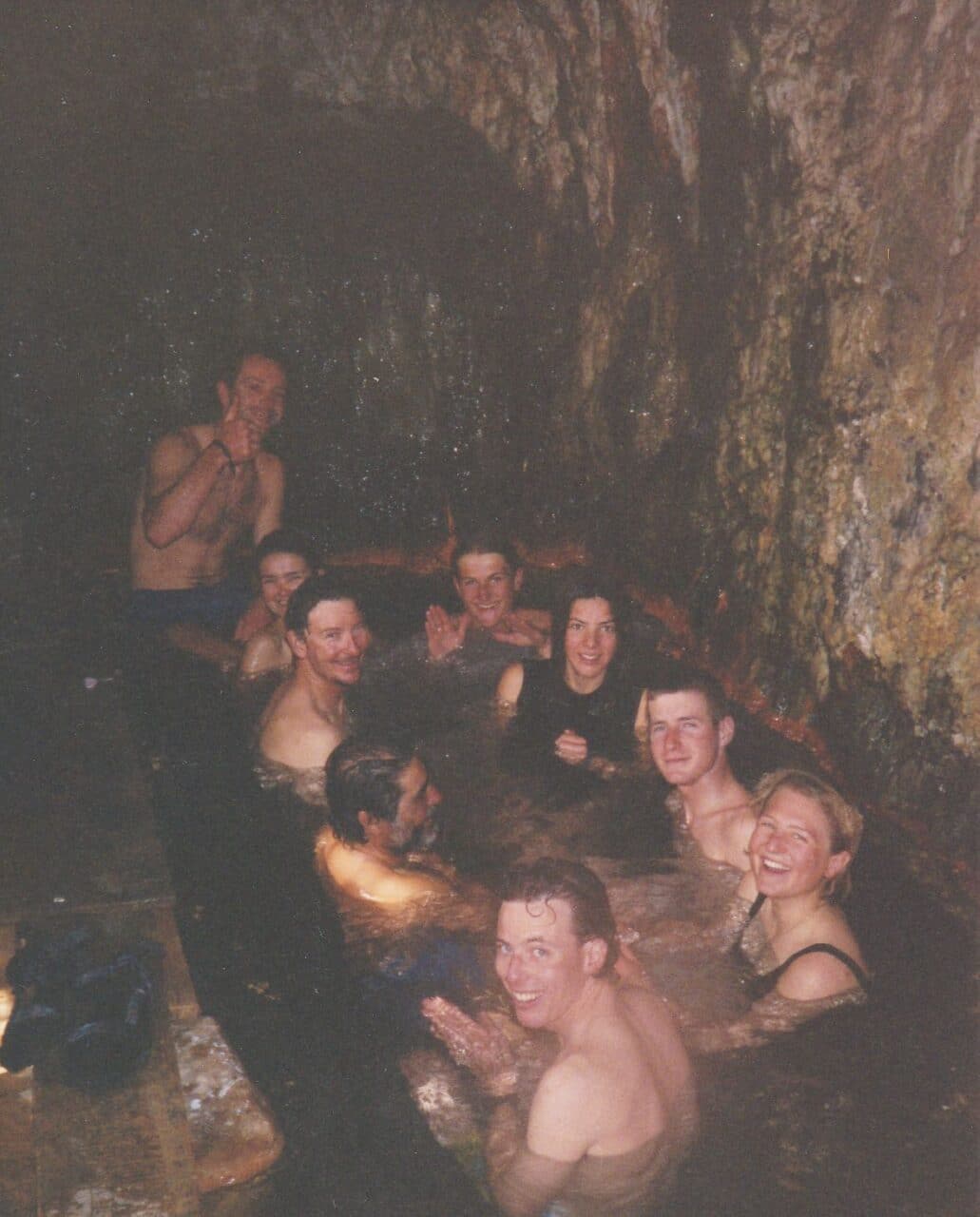 Helyum.ch Xavier Carrard expedition de 1995. bains Puente