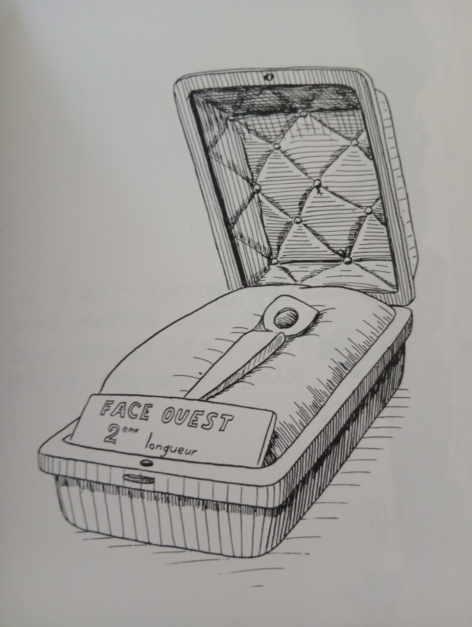 Helyum.ch le Saleve, dessin B. Wietlisbach. déséquiper