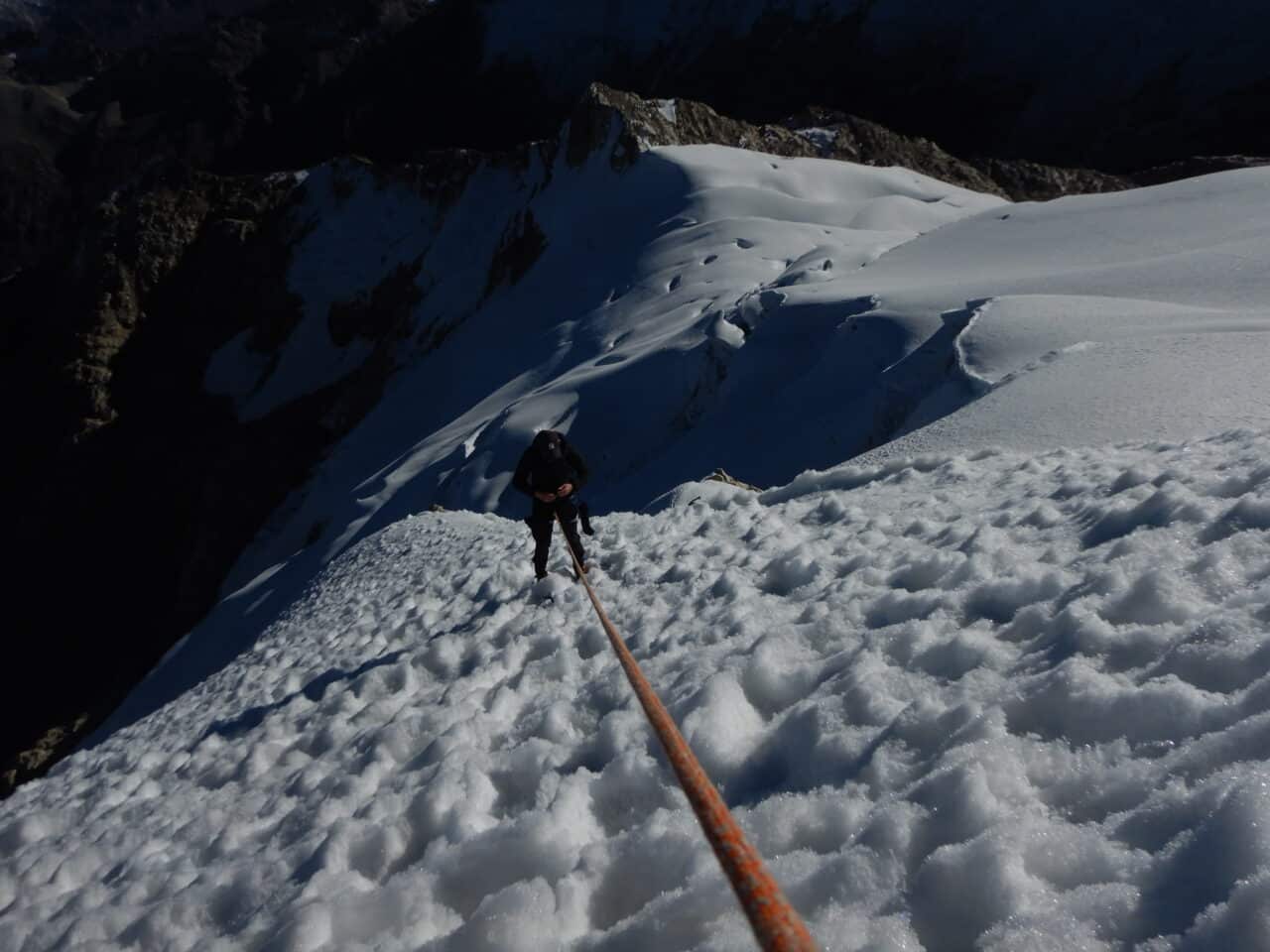 Helyum.ch Pérou 2026 trek et ascensions. sous le sommet de l'Ischinca