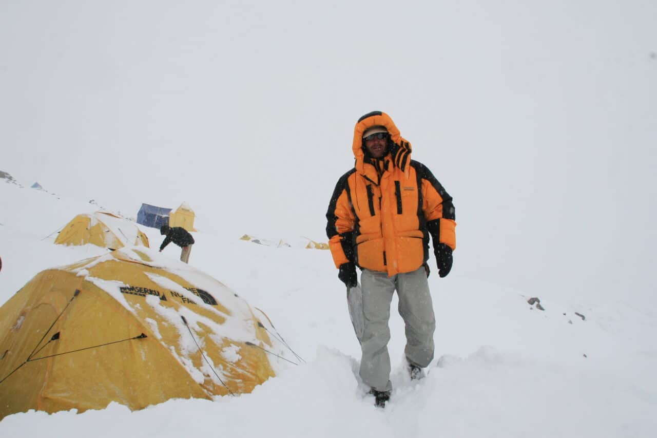 Cho Oyu Helyum.ch Xavier Carrard après la tempète