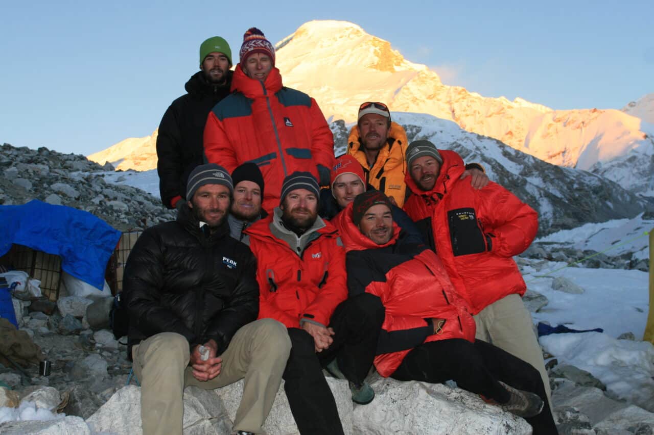 Cho Oyu Helyum.ch Xavier Carrard l'équipe