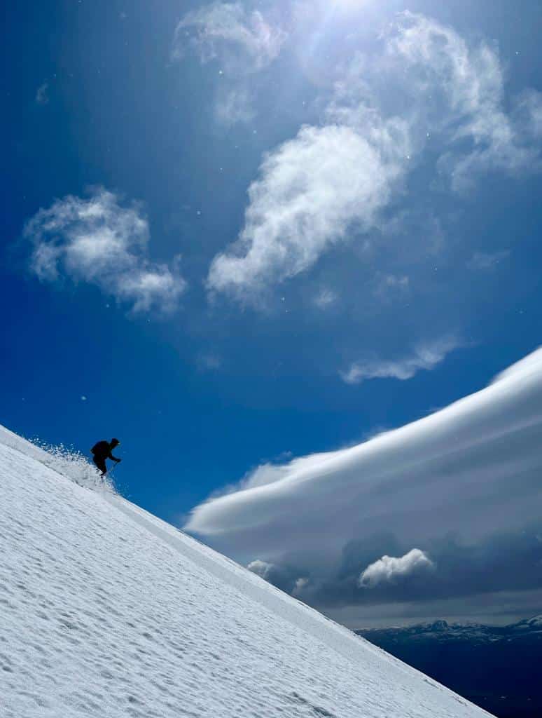 Ski randonnée argentine Chili Helyum.ch, ambiance